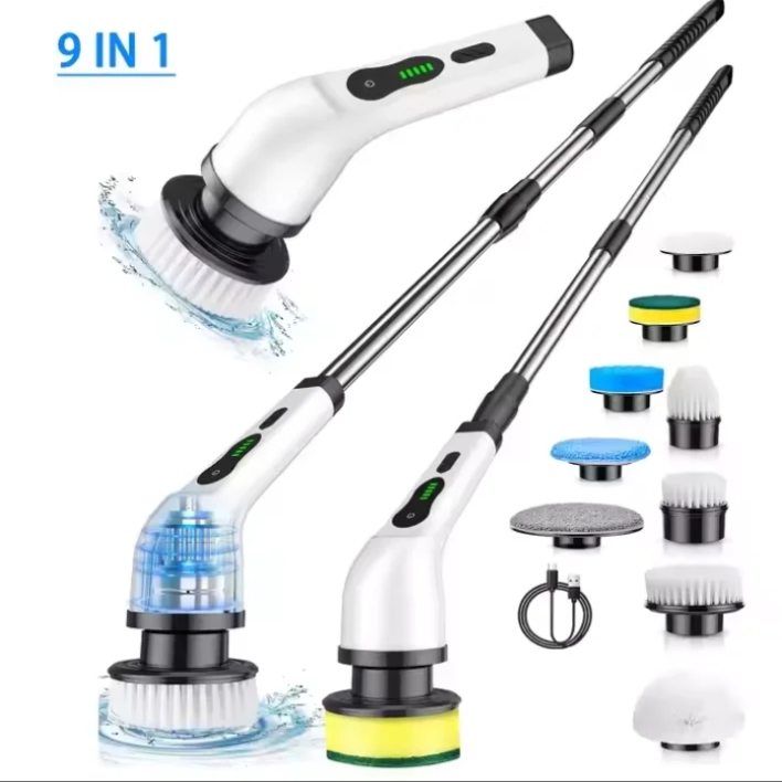 9-In-1 Electric Cleaning Brush